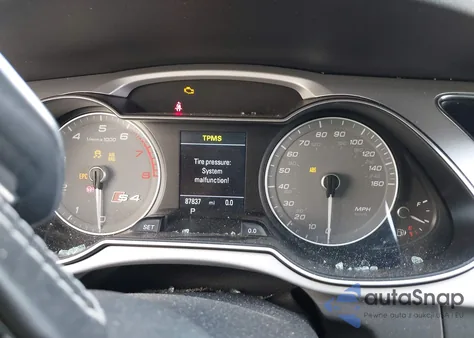 2016 Audi S4 3.0T Premium Plus из США, поврежденный, VIN WAUBGAFL7GA010439